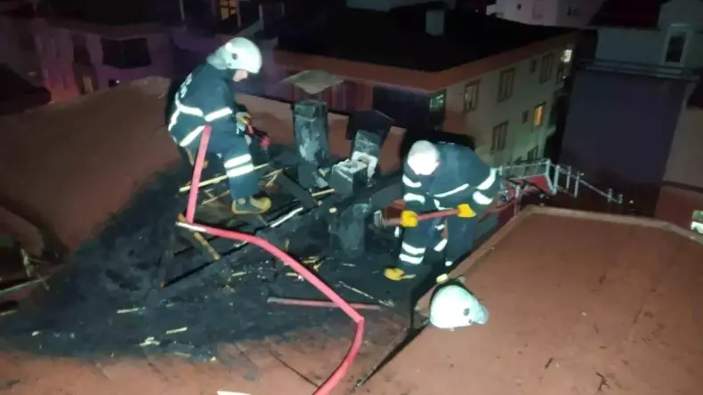 Ordu İtfaiyesi’nden Hızlı Müdahale ile Baca Yangını Kontrol Altına Alındı