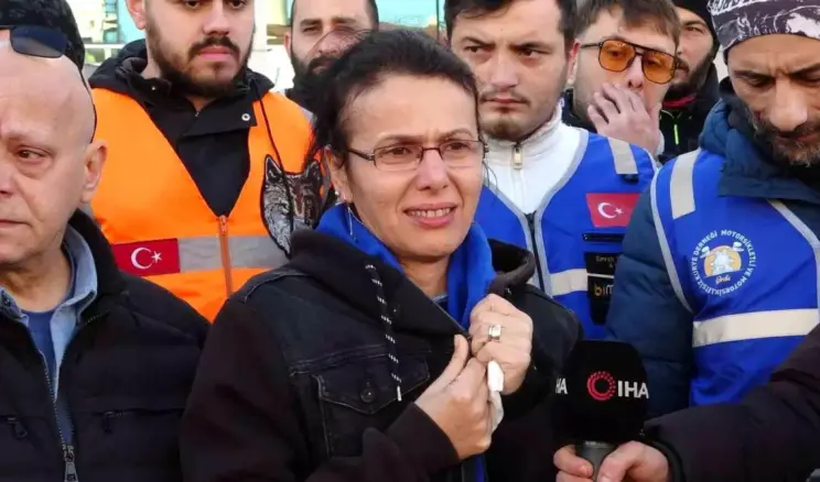 Alkollü Sürücünün Çarpması Sonucu Hayatını Kaybeden Kurye İçin Konvoy Düzenlendi